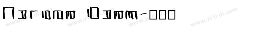 Calder Dark字体转换